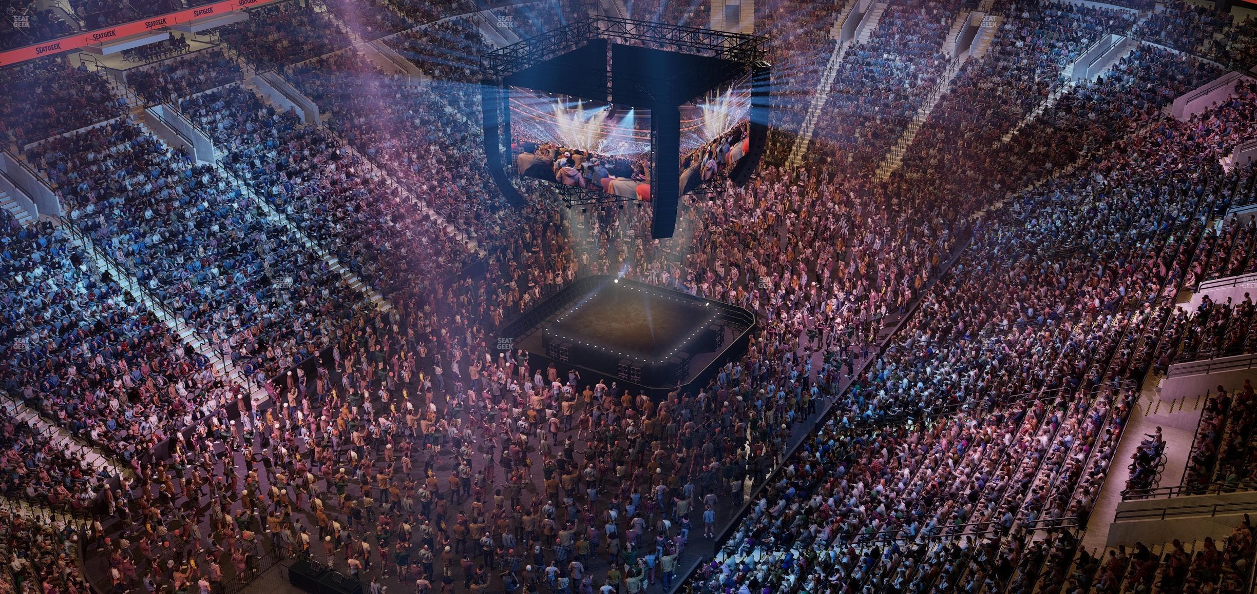 Xfinity Mobile Arena - Section Liberty Loft 4 Seat View