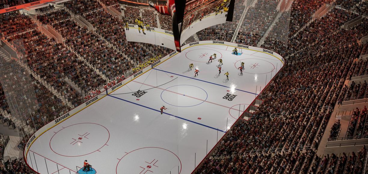 Xfinity Mobile Arena - Section Liberty Loft 4 Seat View