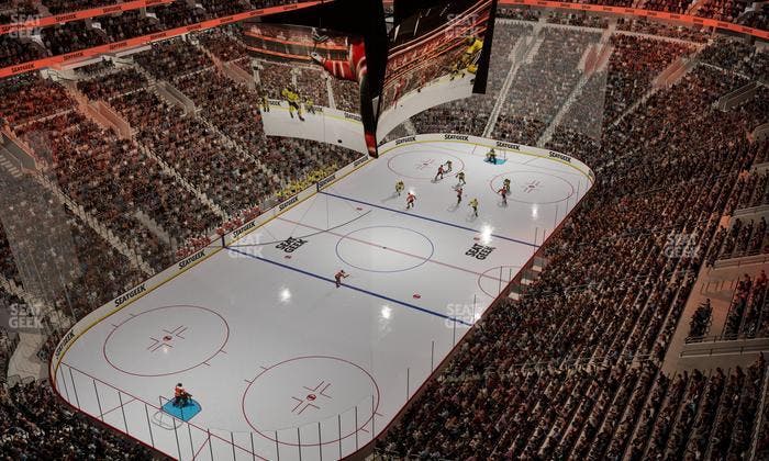 Xfinity Mobile Arena - Section Liberty Loft 4 Seat View