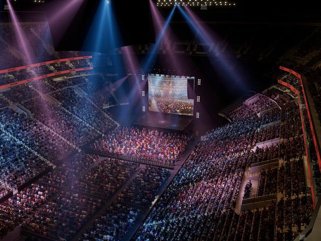 Xfinity Mobile Arena - Section Liberty Loft 4 Seat View