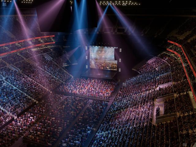 Xfinity Mobile Arena - Section Liberty Loft 5 Seat View