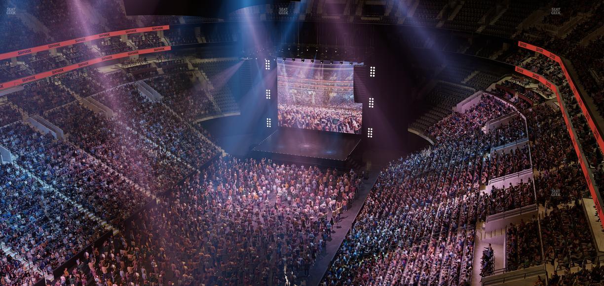 Xfinity Mobile Arena - Section Liberty Loft 5 Seat View