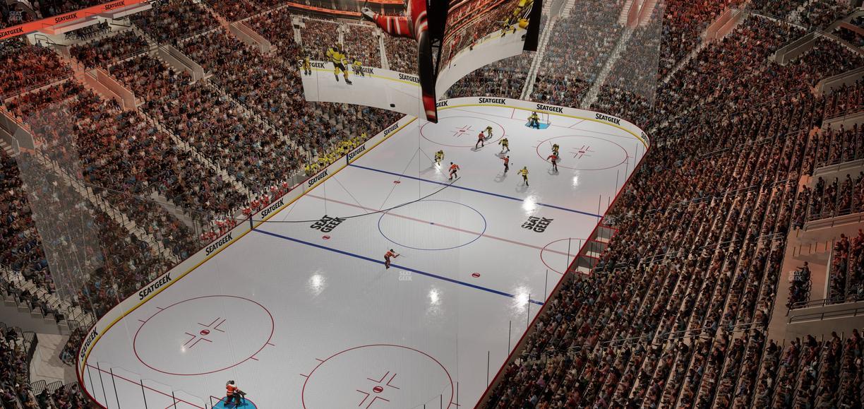 Xfinity Mobile Arena - Section Liberty Loft 5 Seat View