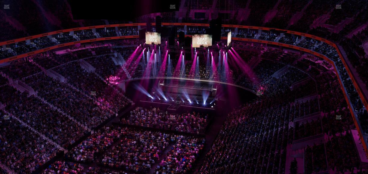 Xfinity Mobile Arena - Section Liberty Loft 5 Seat View