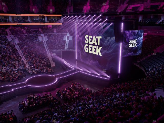 Official view from Section Luxury Suite 1 at Xfinity Mobile Arena