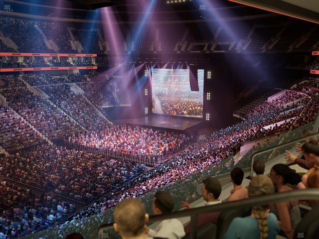 Xfinity Mobile Arena - Section Luxury Suite 10 Seat View