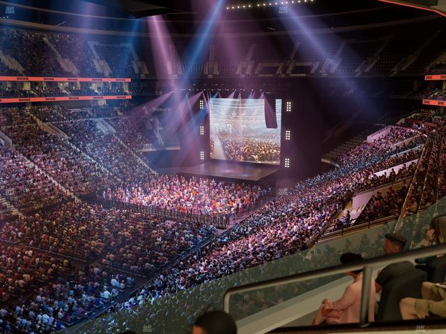 Xfinity Mobile Arena - Section Luxury Suite 11 Seat View