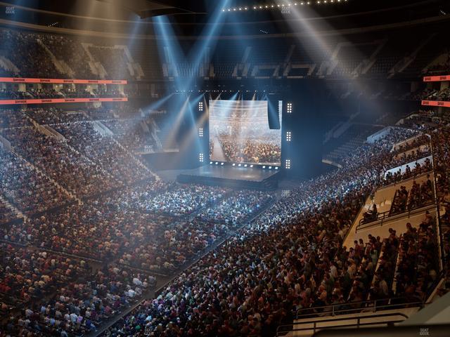 Xfinity Mobile Arena - Section Luxury Suite 12 Seat View