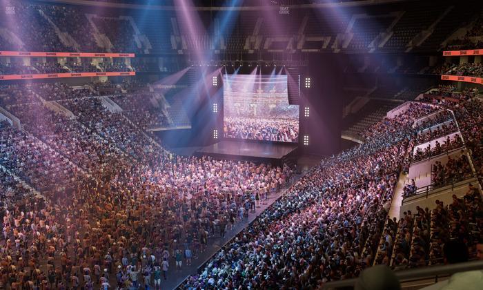 Xfinity Mobile Arena - Section Luxury Suite 13 Seat View