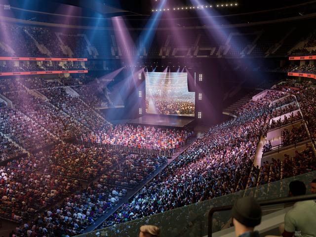 Xfinity Mobile Arena - Section Luxury Suite 13 Seat View