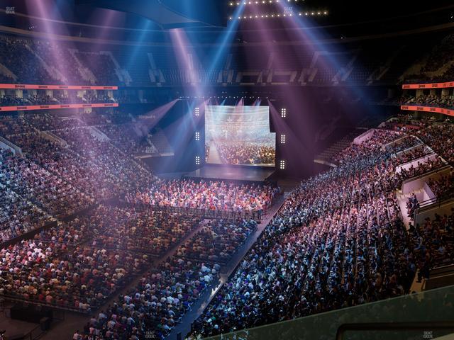 Xfinity Mobile Arena - Section Luxury Suite 15 Seat View