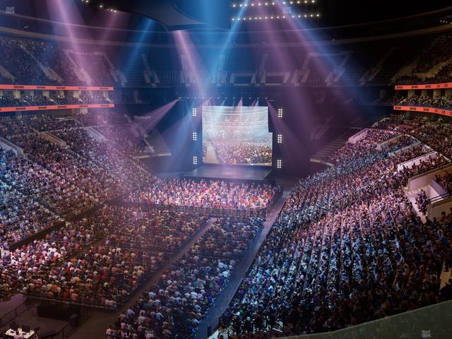 Xfinity Mobile Arena - Section Luxury Suite 16 Seat View