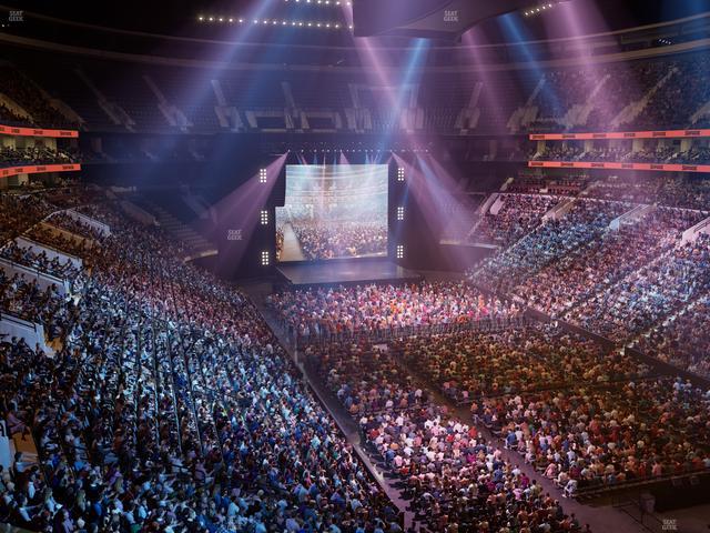 Xfinity Mobile Arena - Section Luxury Suite 28 Seat View