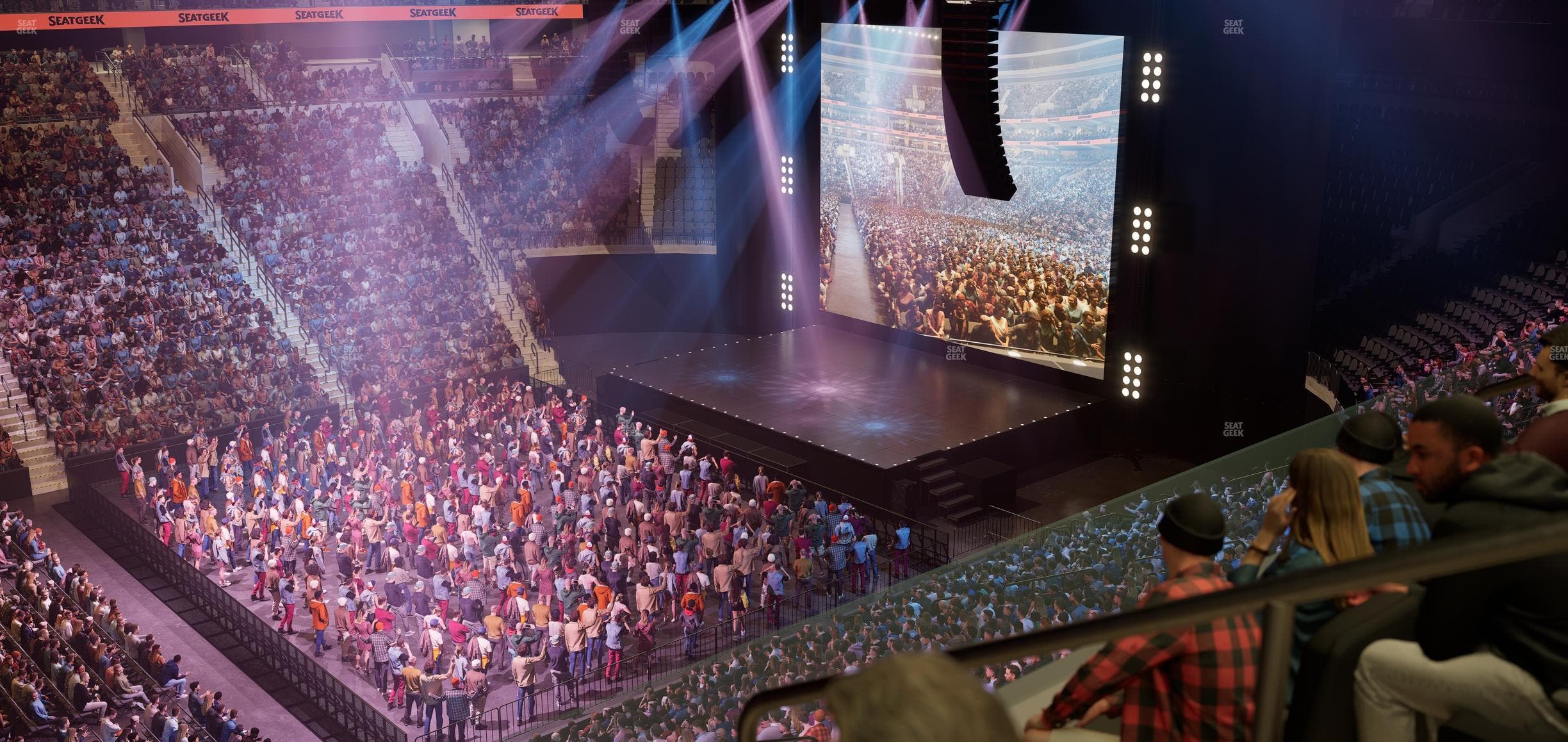 Xfinity Mobile Arena - Section Luxury Suite 3 Seat View