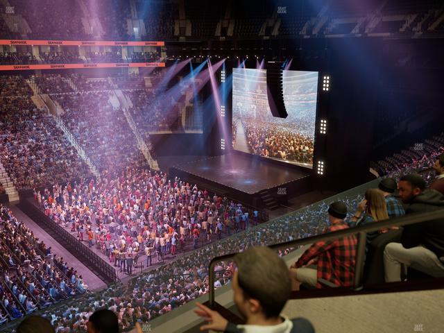 Xfinity Mobile Arena - Section Luxury Suite 3 Seat View