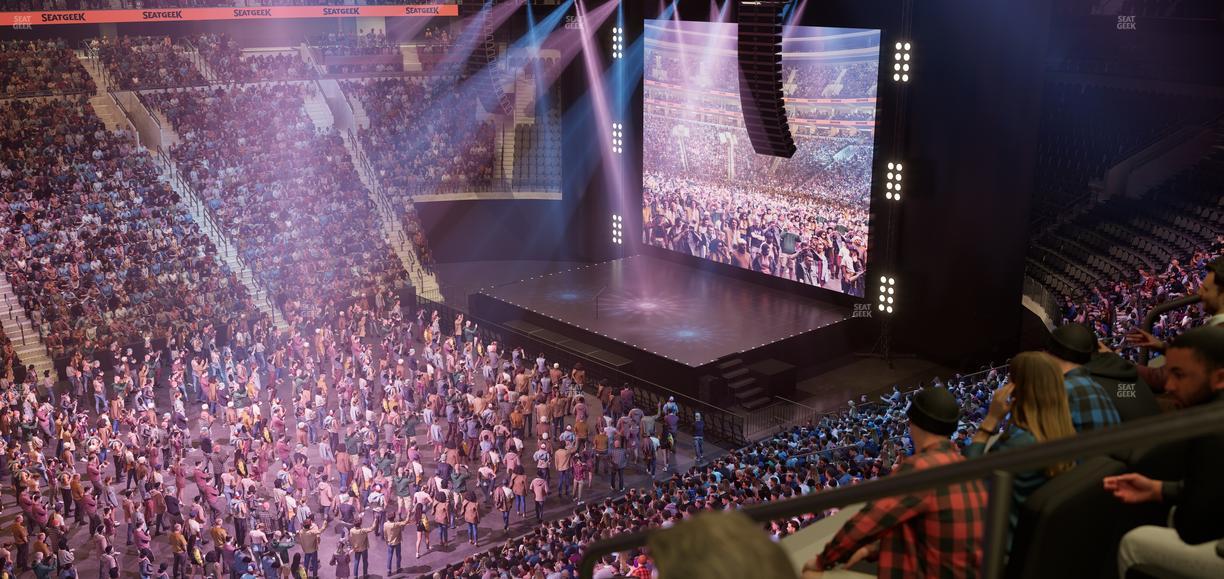 Xfinity Mobile Arena - Section Luxury Suite 3 Seat View