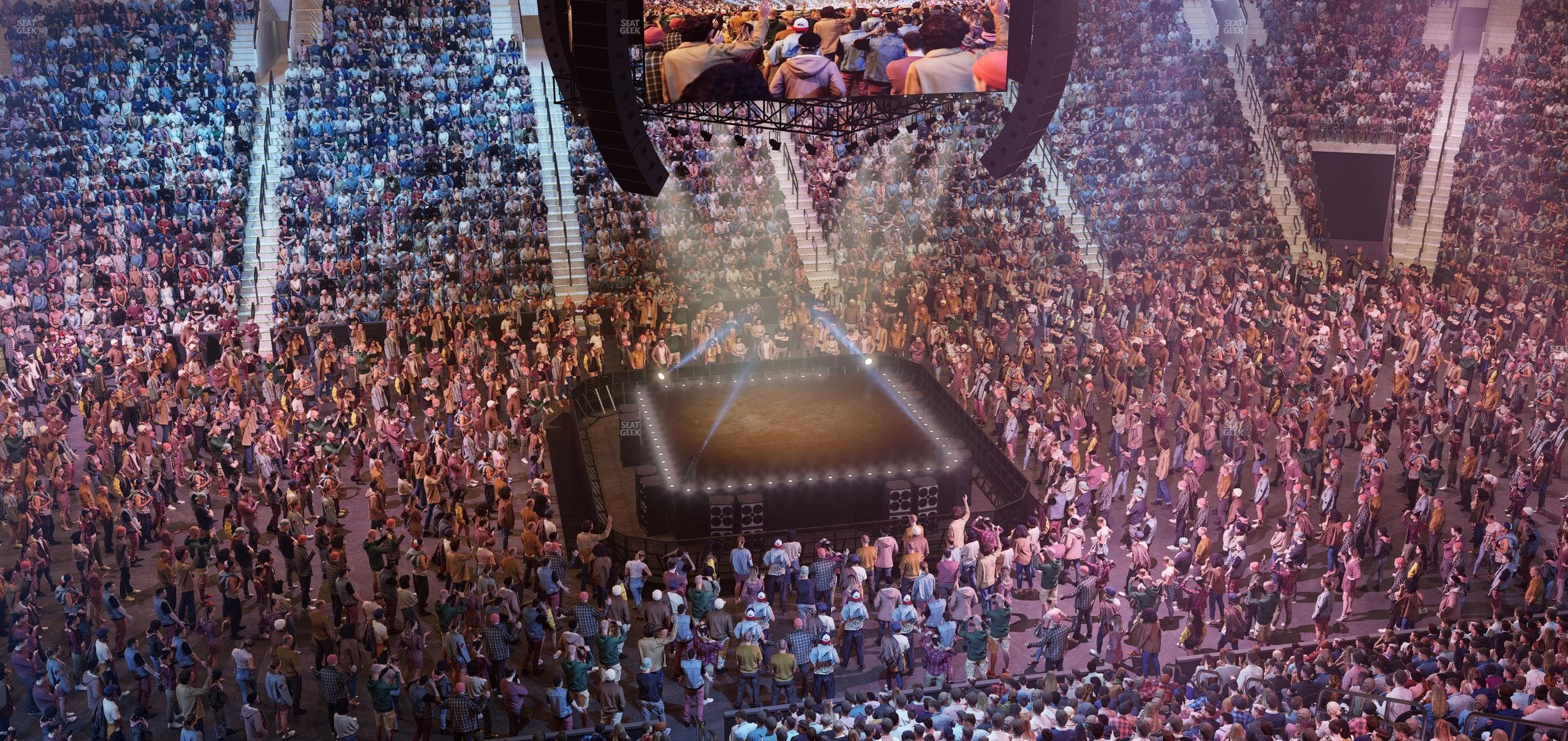 Xfinity Mobile Arena - Section Luxury Suite 3 Seat View