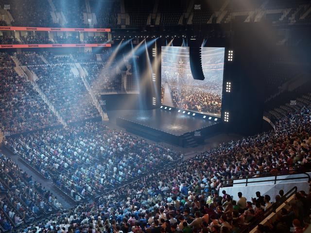 Xfinity Mobile Arena - Section Luxury Suite 3 Seat View