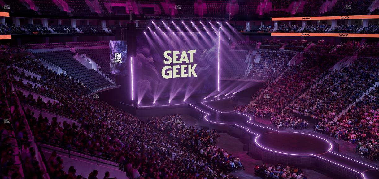 Xfinity Mobile Arena - Section Luxury Suite 33 Seat View