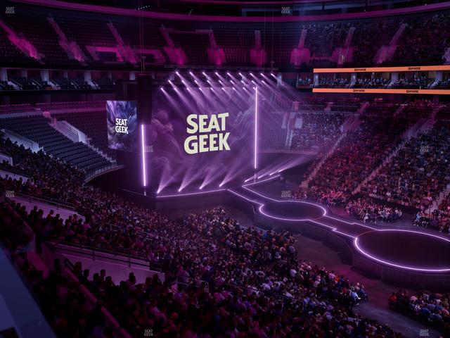 Official view from Section Luxury Suite 37 at Xfinity Mobile Arena