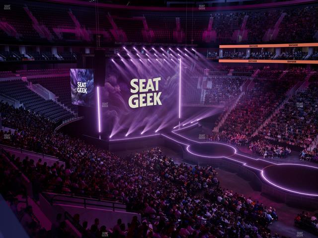 Official view from Section Luxury Suite 38 at Xfinity Mobile Arena