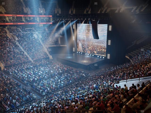 Xfinity Mobile Arena - Section Luxury Suite 4 Seat View