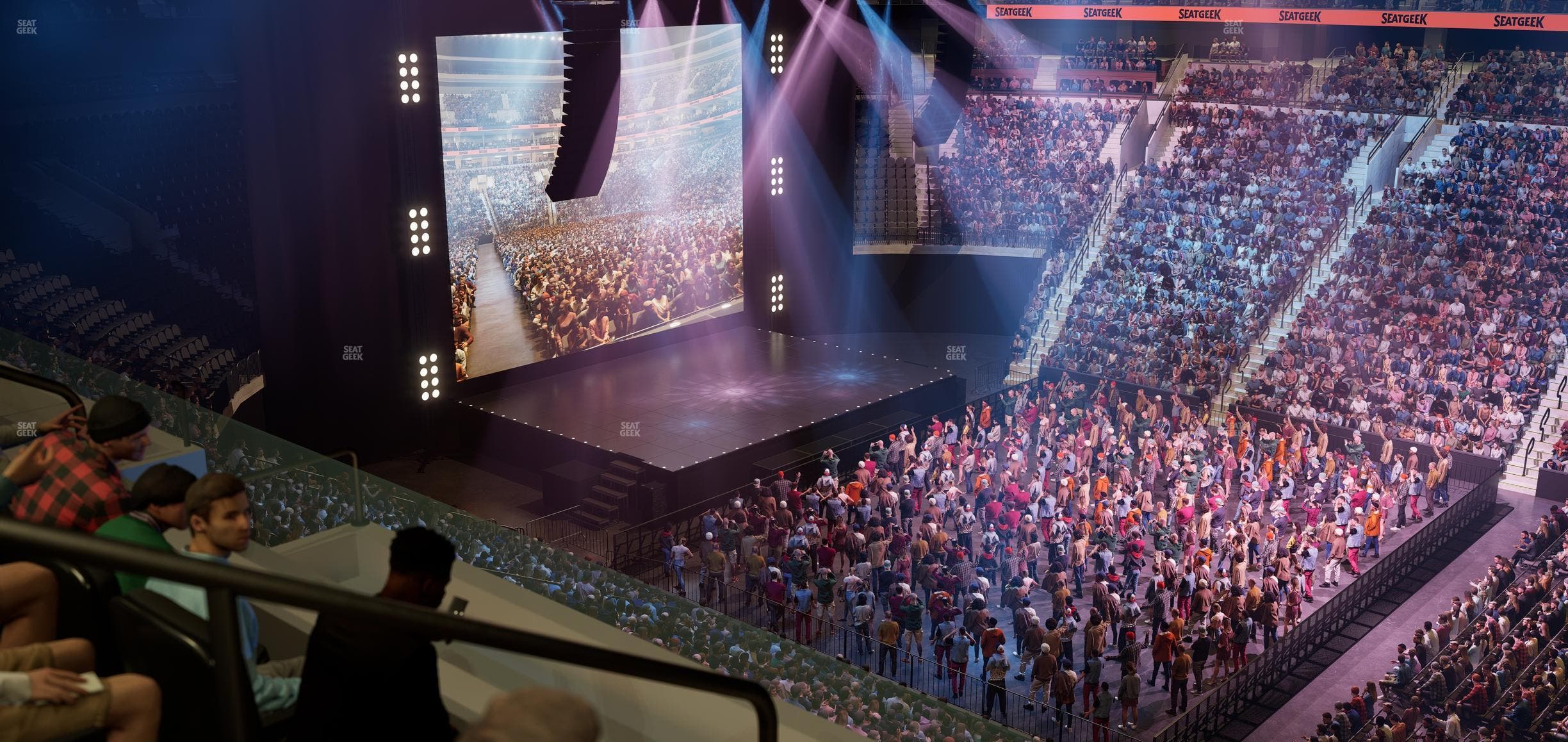 Xfinity Mobile Arena - Section Luxury Suite 40 Seat View