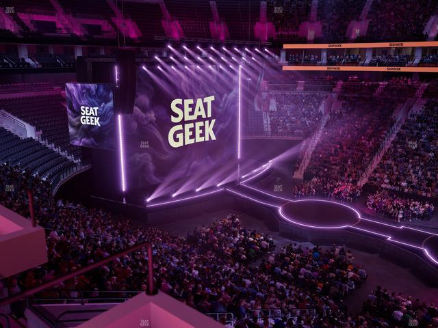 Official view from Section Luxury Suite 41 at Xfinity Mobile Arena