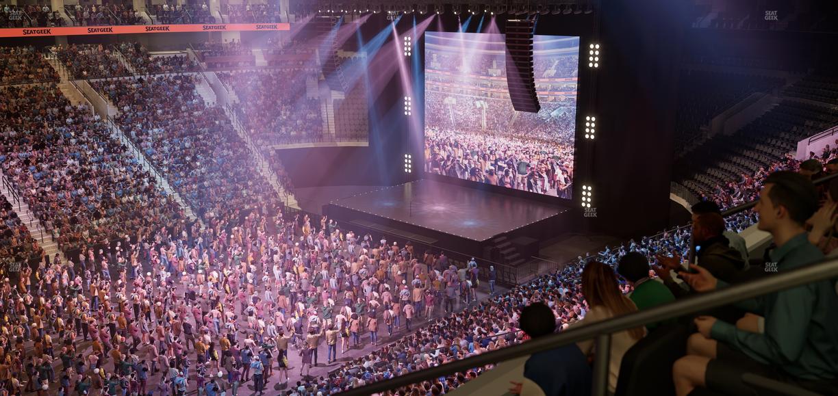 Xfinity Mobile Arena - Section Luxury Suite 5 Seat View