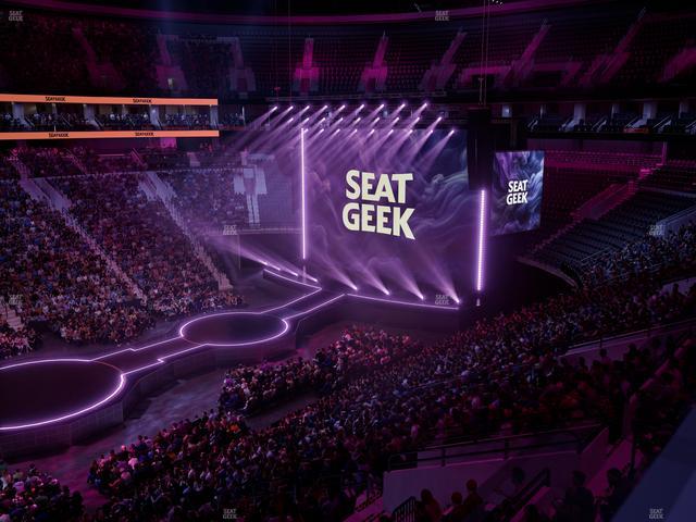 Official view from Section Luxury Suite 5 at Xfinity Mobile Arena