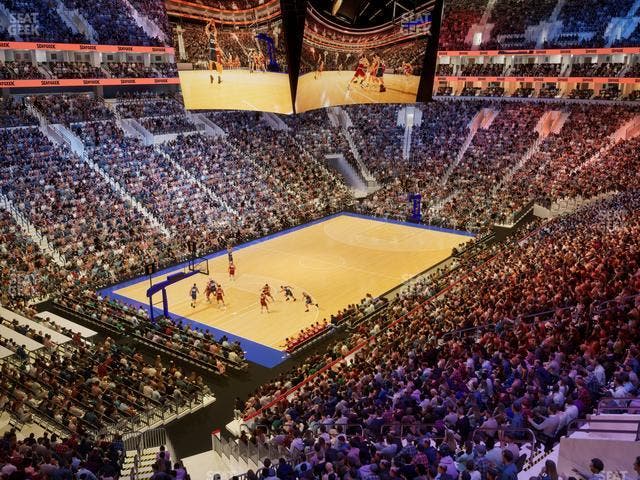 Xfinity Mobile Arena - Section Luxury Suite 53 Seat View