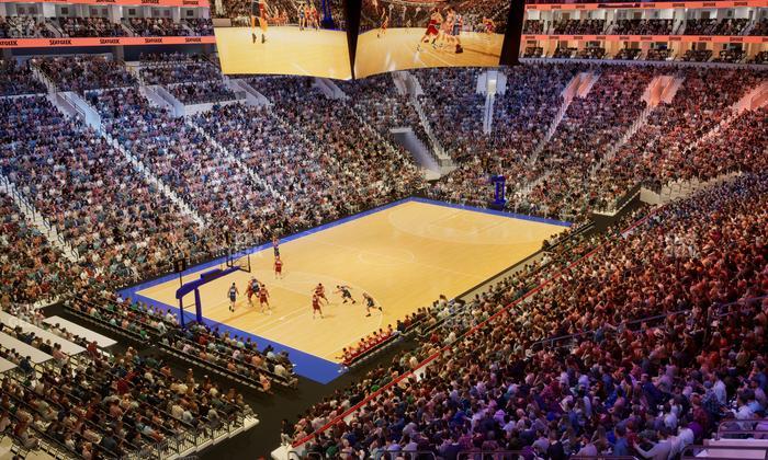 Xfinity Mobile Arena - Section Luxury Suite 53 Seat View