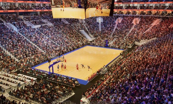 Xfinity Mobile Arena - Section Luxury Suite 55 Seat View