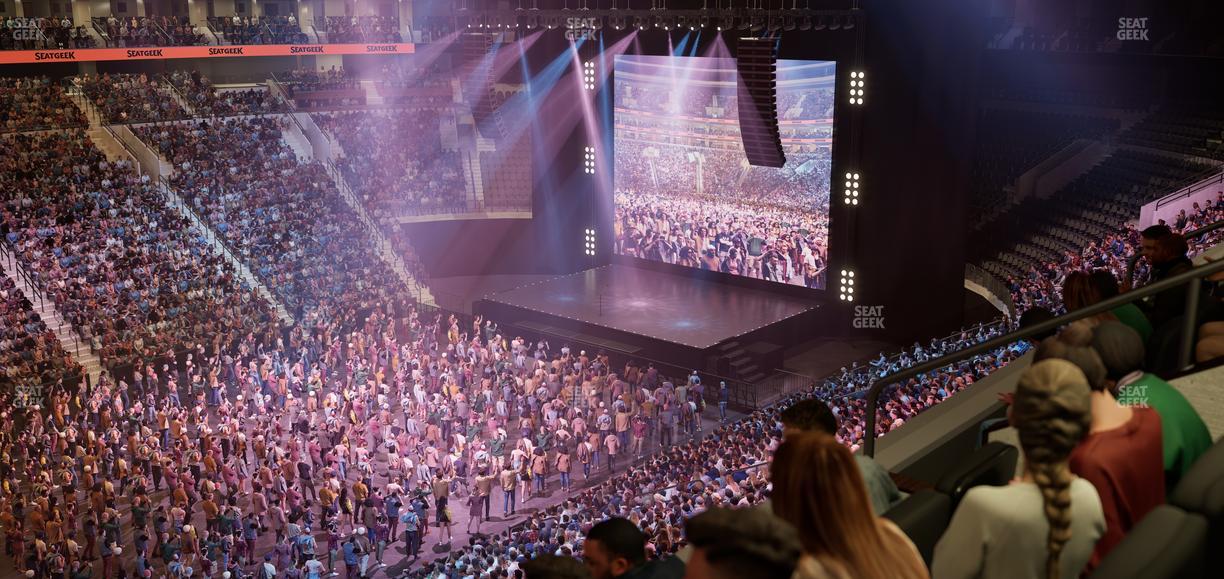 Xfinity Mobile Arena - Section Luxury Suite 6 Seat View