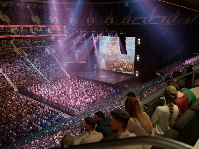 Xfinity Mobile Arena - Section Luxury Suite 6 Seat View