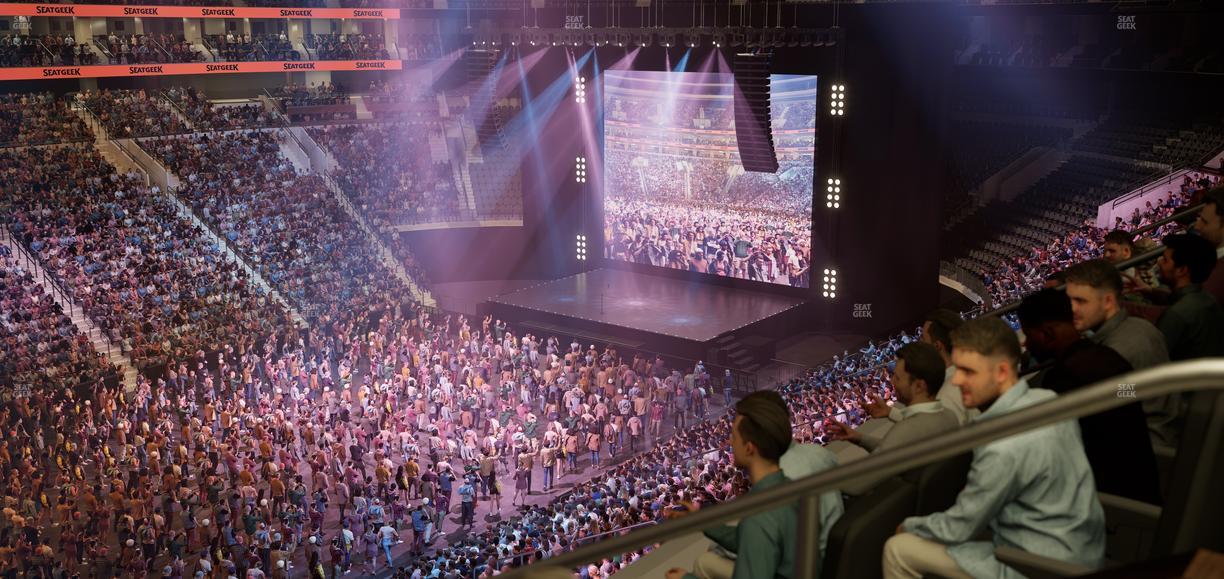 Xfinity Mobile Arena - Section Luxury Suite 7 Seat View