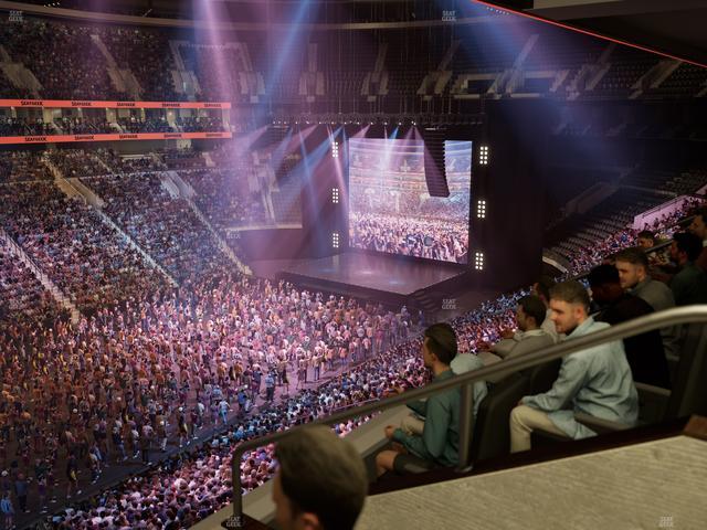 Xfinity Mobile Arena - Section Luxury Suite 7 Seat View