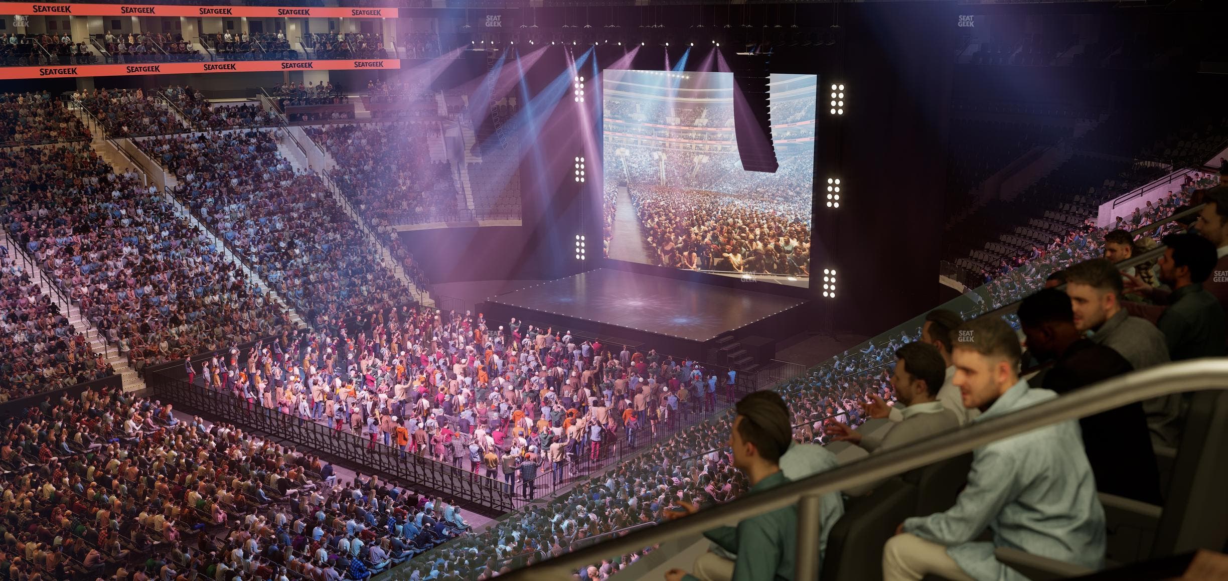 Xfinity Mobile Arena - Section Luxury Suite 7 Seat View