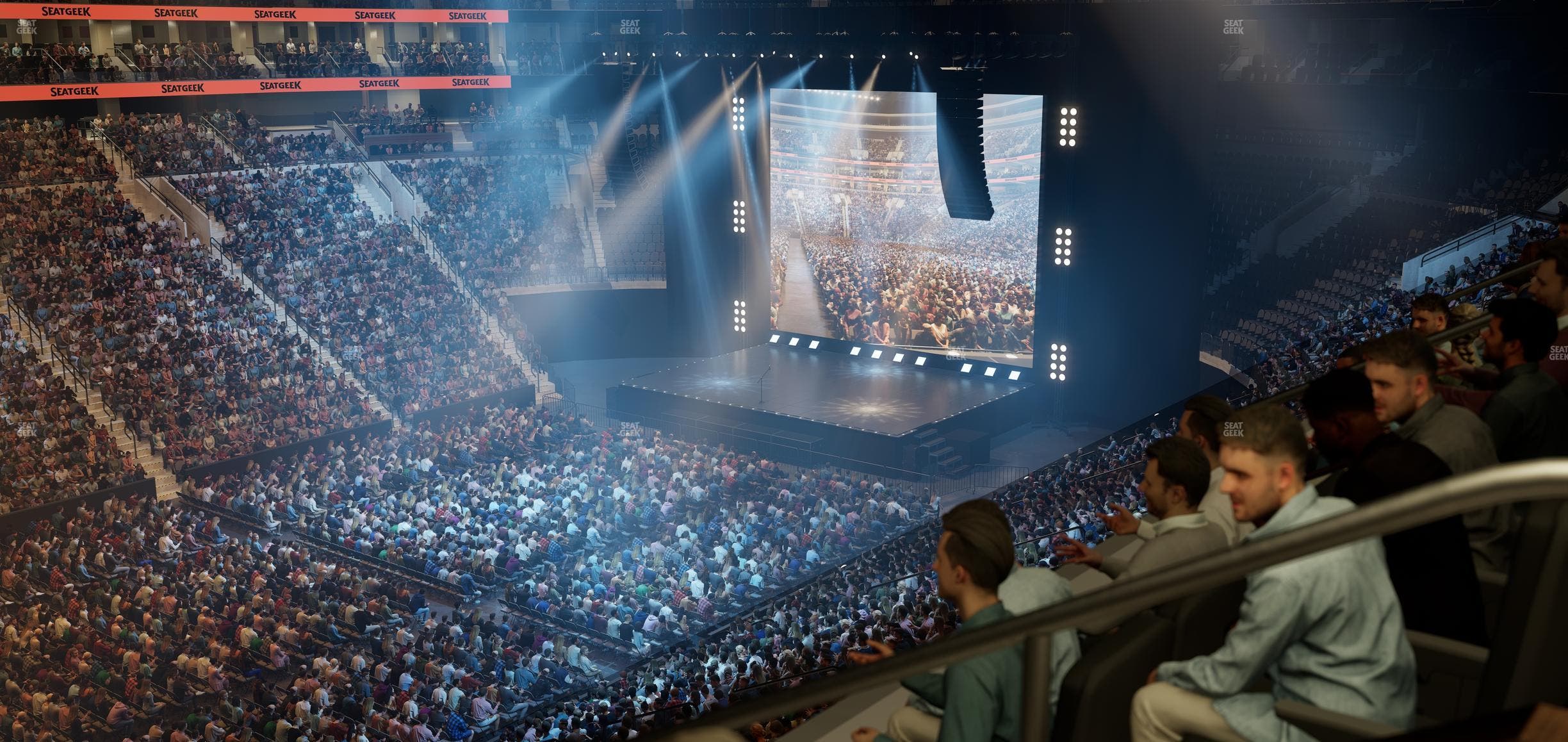 Xfinity Mobile Arena - Section Luxury Suite 7 Seat View
