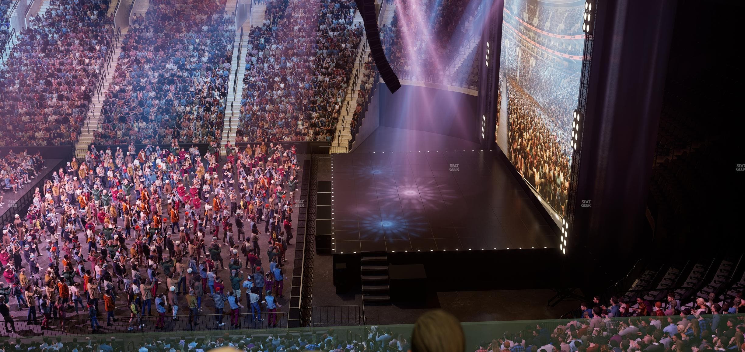 Xfinity Mobile Arena - Section Luxury Suite 77 Seat View