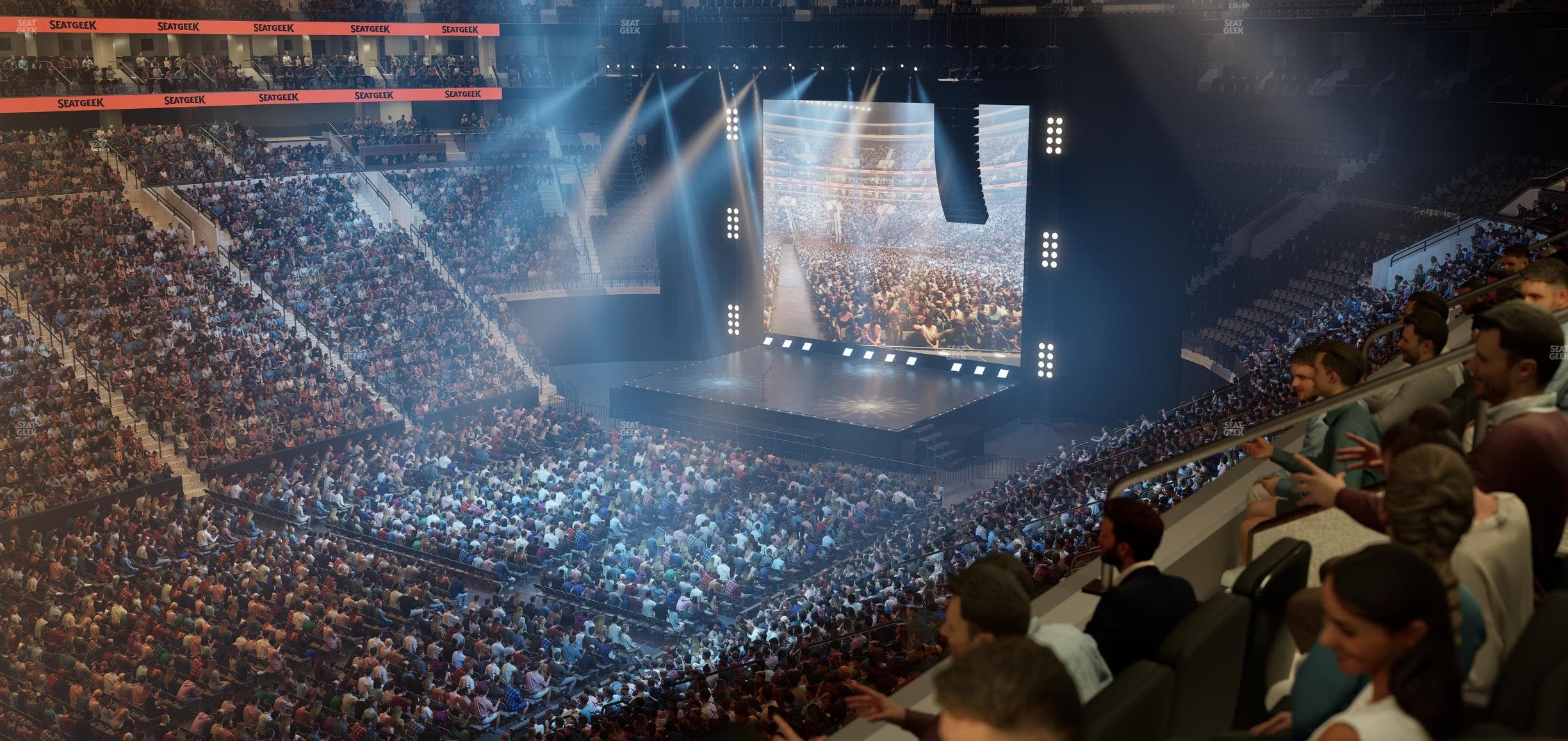 Xfinity Mobile Arena - Section Luxury Suite 8 Seat View