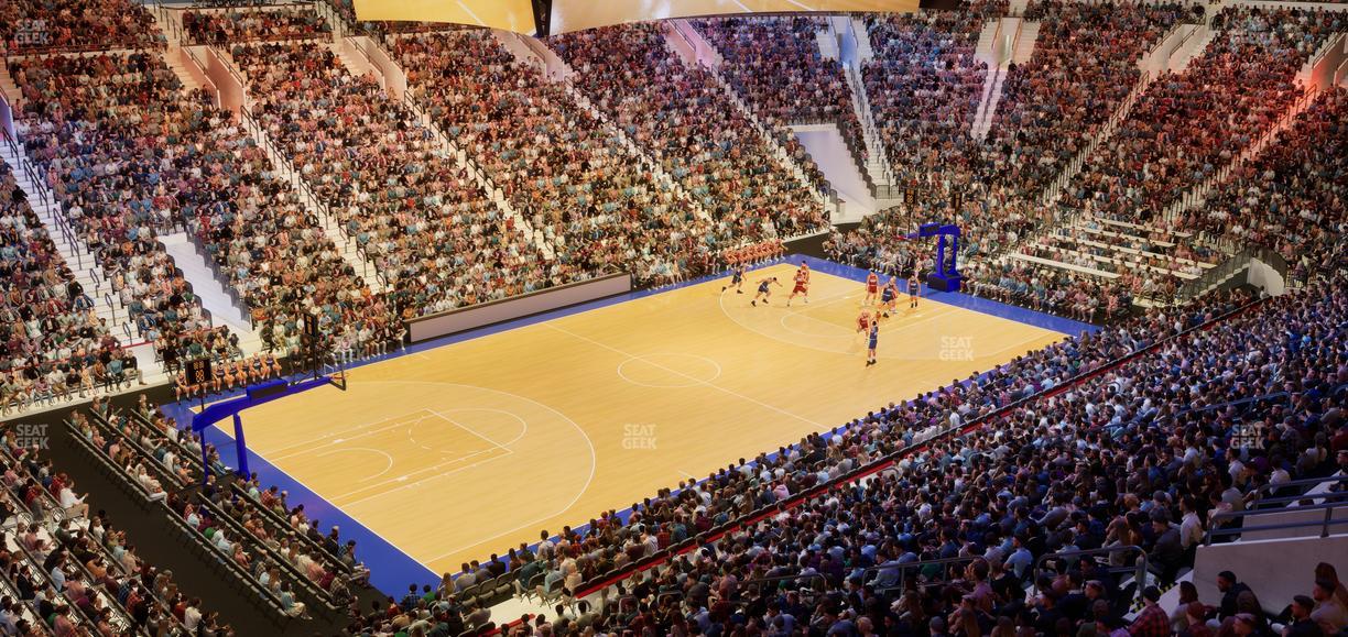 Xfinity Mobile Arena - Section Luxury Suite 9 Seat View