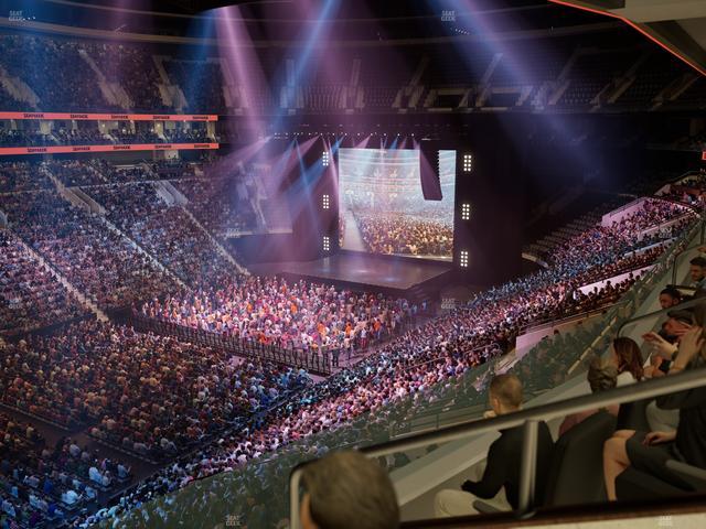 Xfinity Mobile Arena - Section Luxury Suite 9 Seat View
