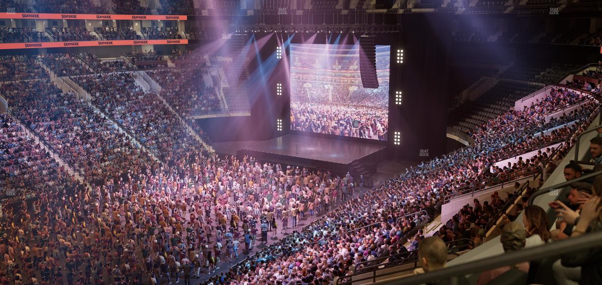 Xfinity Mobile Arena - Section Luxury Suite 9 Seat View