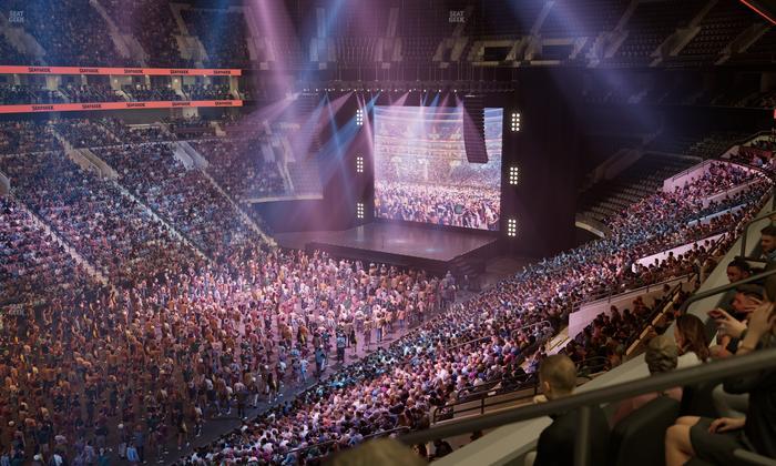 Xfinity Mobile Arena - Section Luxury Suite 9 Seat View