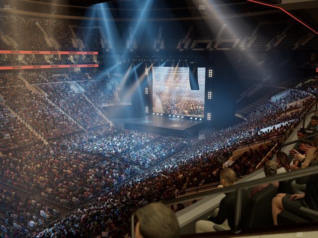 Xfinity Mobile Arena - Section Luxury Suite 9 Seat View