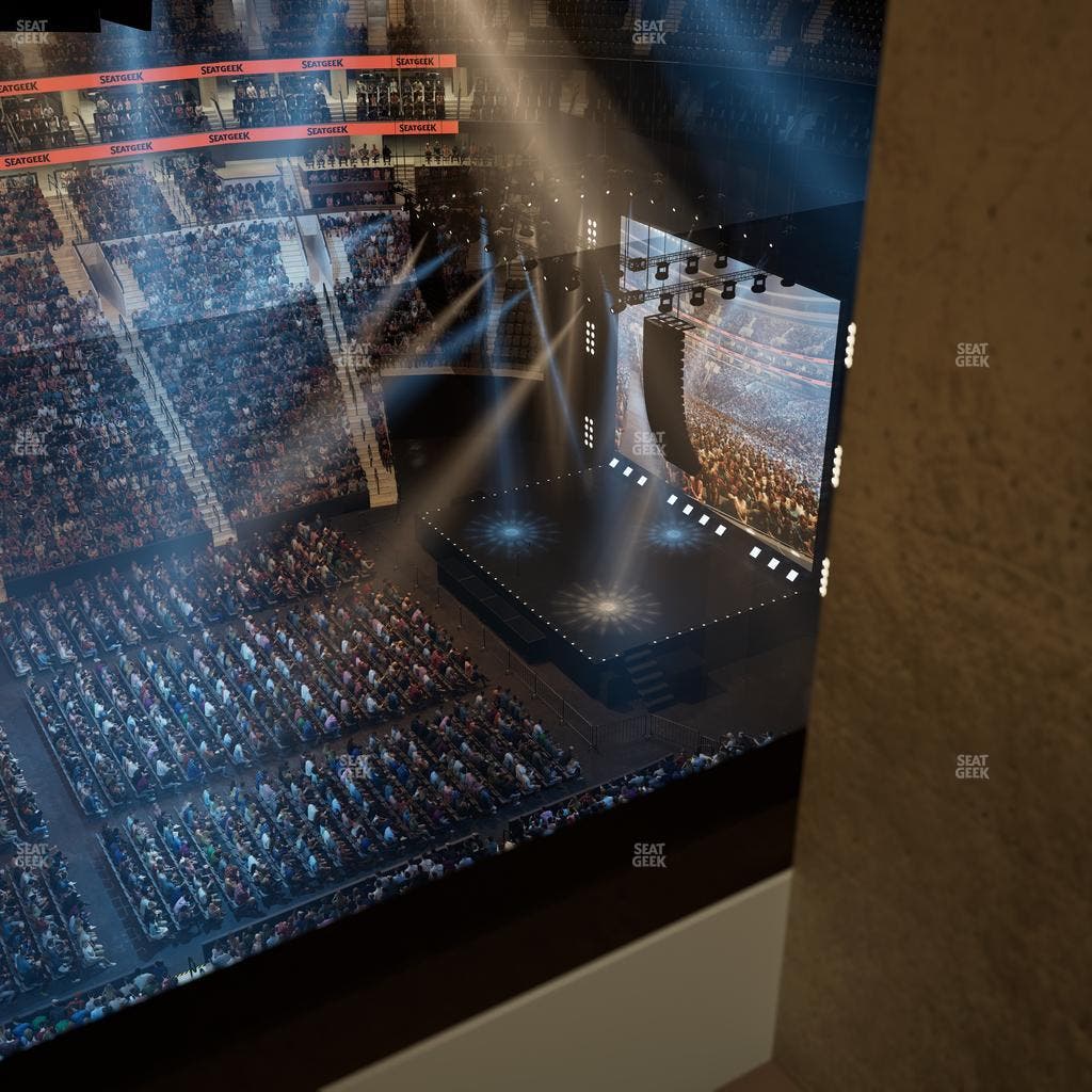 Xfinity Mobile Arena - Section Press Box 1 Seat View