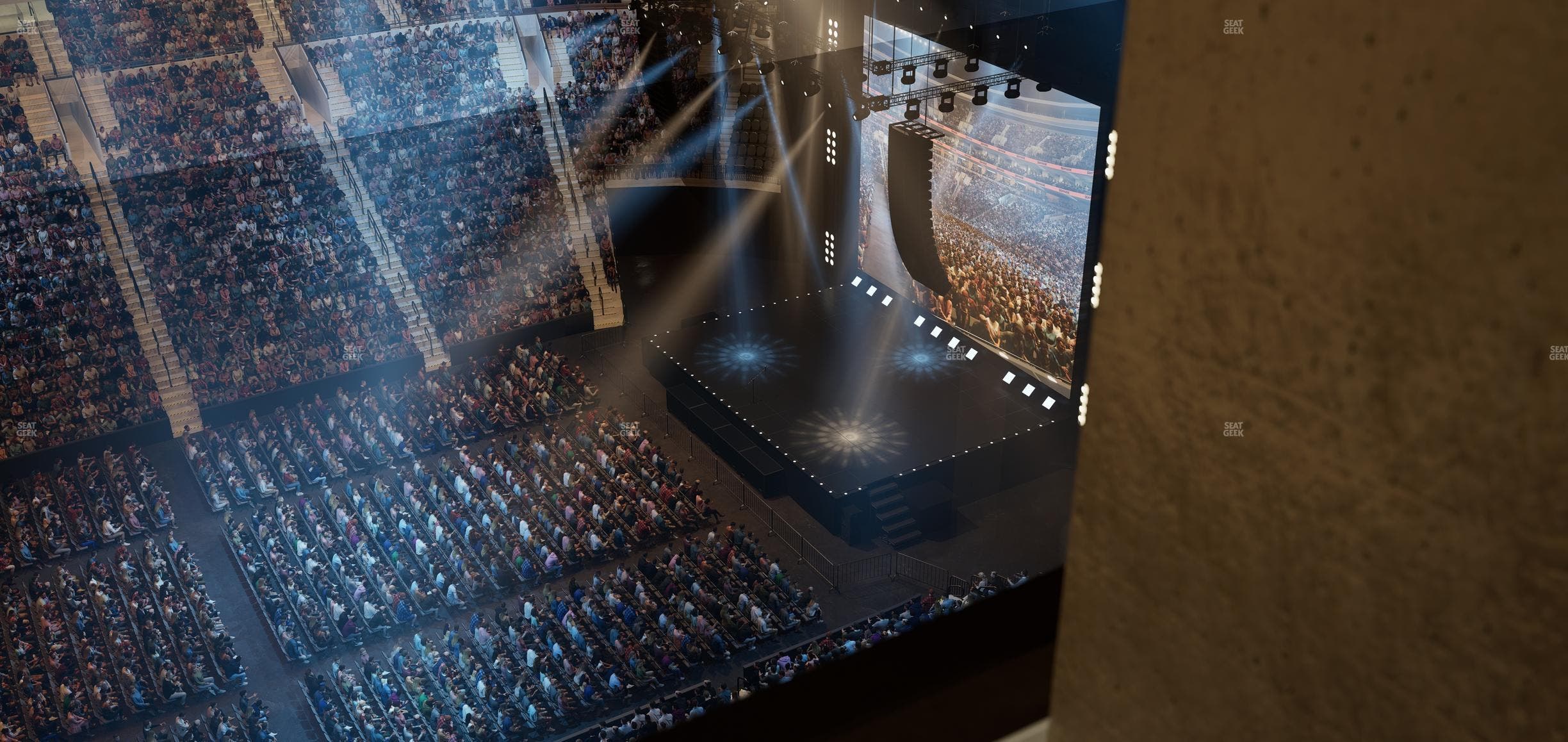 Xfinity Mobile Arena - Section Press Box 1 Seat View