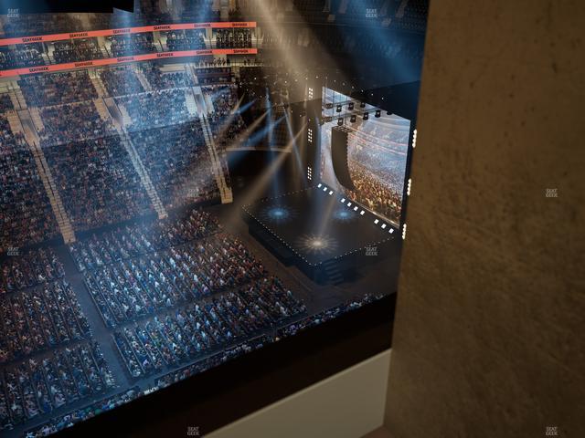 Xfinity Mobile Arena - Section Press Box 1 Seat View