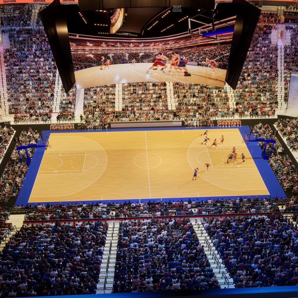 Xfinity Mobile Arena - Section Press Box 1 Seat View